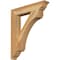Ekena Millwork Legacy Traditional Rough Sawn Bracket, Western Red Cedar, 4"W x 24"D x 28"H BKT04X24X28LEC01RWR - alternate 1
